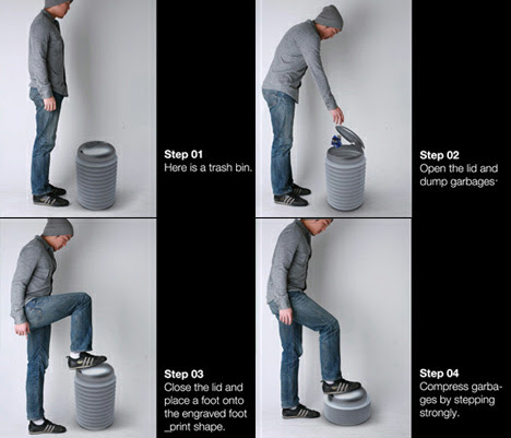 Check spelling or type a new query. Stomp It Manual Trash Compactor You Step To Compress Designs Ideas On Dornob