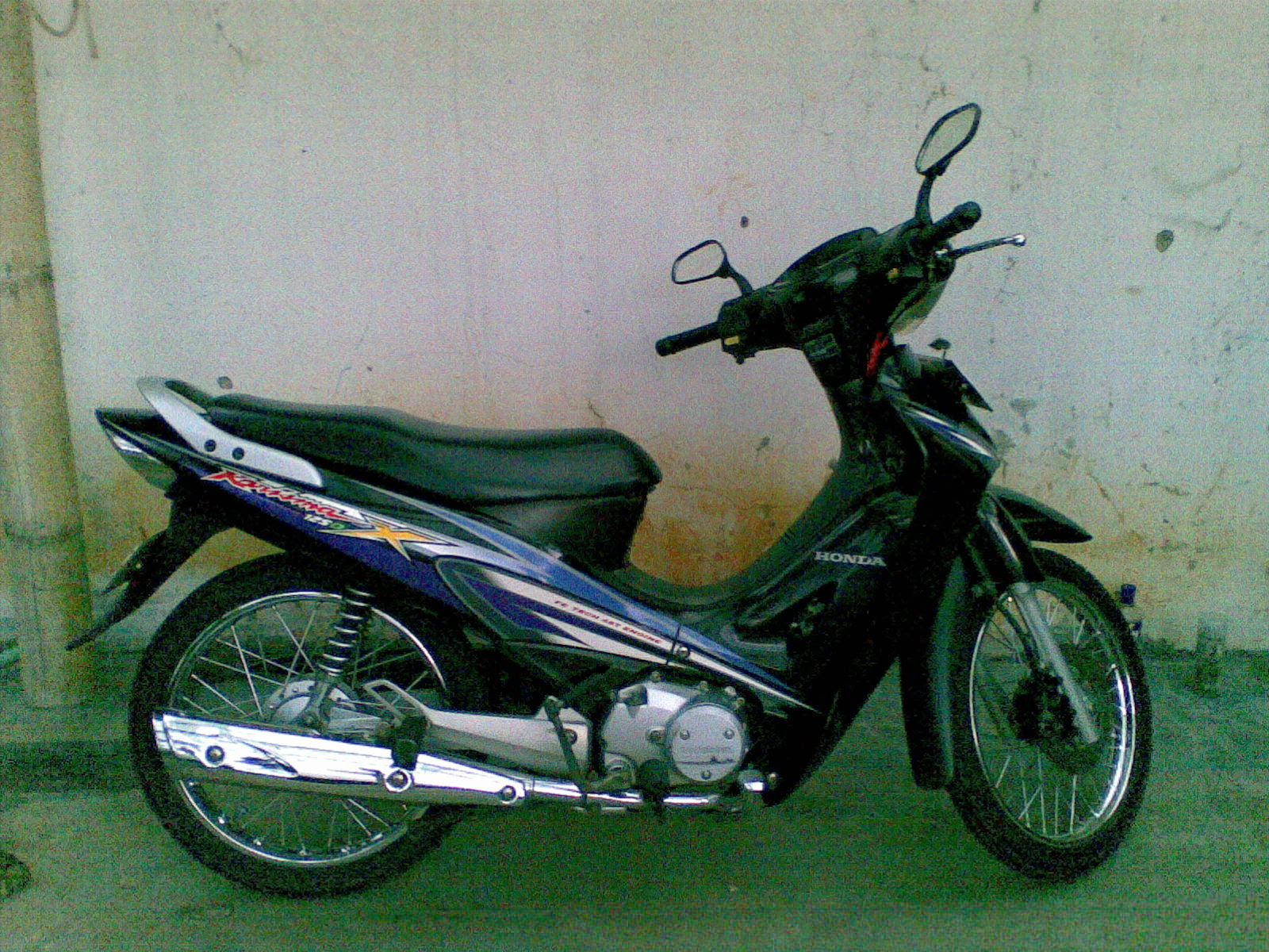 89 Modif Motor Trail Honda Karisma  Modifikasi Trail