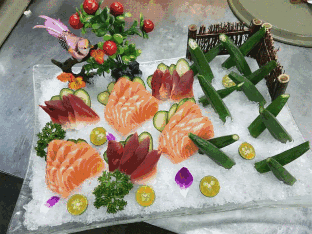 新鮮な鱸 刺身 最高の花の画像