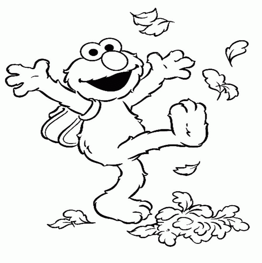 Thanksgiving Fall Coloring Sheets For Kids Drawing With Crayons