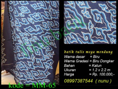 Menjual Batik  Cirebon  Batik  Mega Mendung Kaos  Etnik 