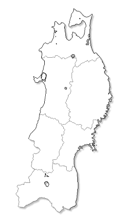ベスト 東北 地図 フリー Ai 東北 地図 フリー Ai