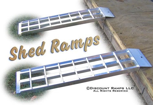 36" Aluminum Storage Shed Ramps Special Offers Storage ...