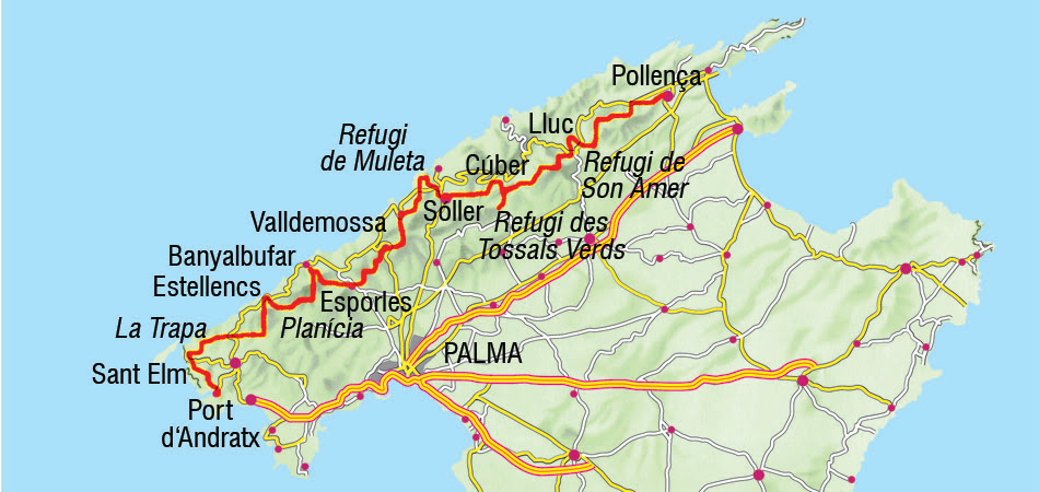 Want de ma10 route is een grote aanrader. Mallorca Erleben Weitwanderweg Gr 221