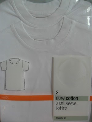 Low Priced NEW MS 2 PACK BOYS AGE 3 YEARS WHITE COTTON SHORT SLEEVE TSHIRT