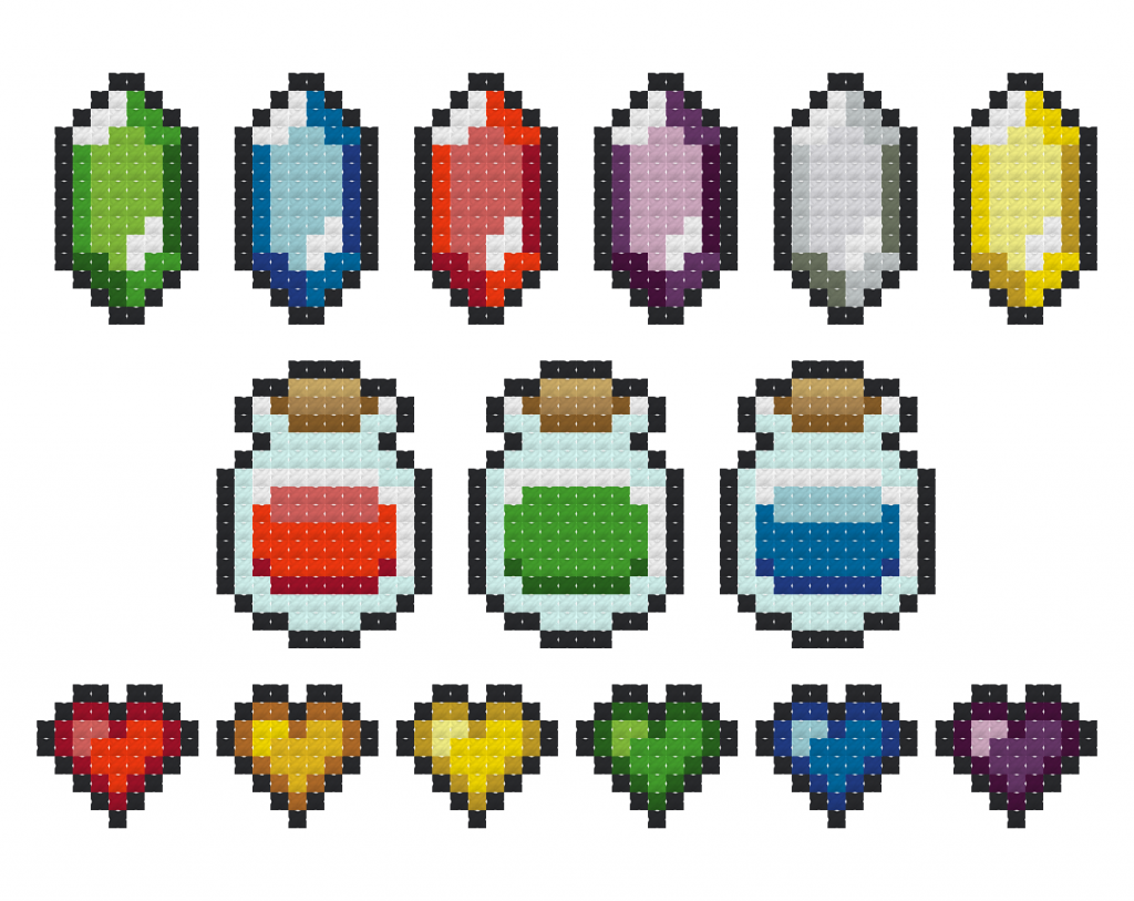 Via the sprite stitch forums related posts: Free Cross Stitch Patterns Pop Culture And Gaming Designs