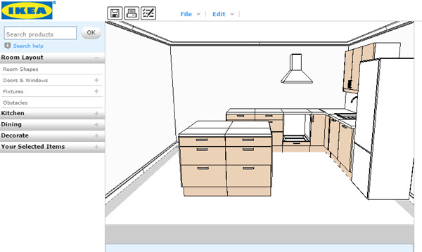 This image is provided only for personal use. Design You Kitchen With Ikea Home Planner