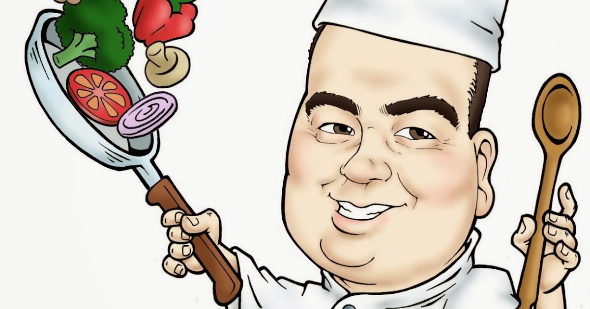 Gambar Kartun Seorang Chef  Keren  Bestkartun