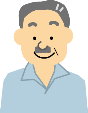 無料イラスト画像 綺麗なおじさん イラスト フリー素材