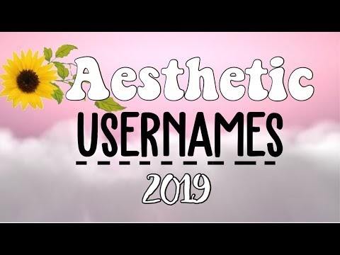 Roblox Aesthetic Flower Usernames Robux Codes 2019 Not Expired September 11 - youtube roblox girl cool usernames aesthetic