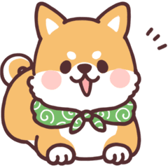 かわいいディズニー画像 柴犬 犬 イラスト ゆるい