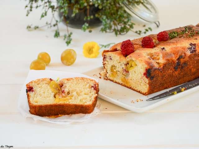 Cake Aux Mirabelles De Sophie - Fruit Cake
