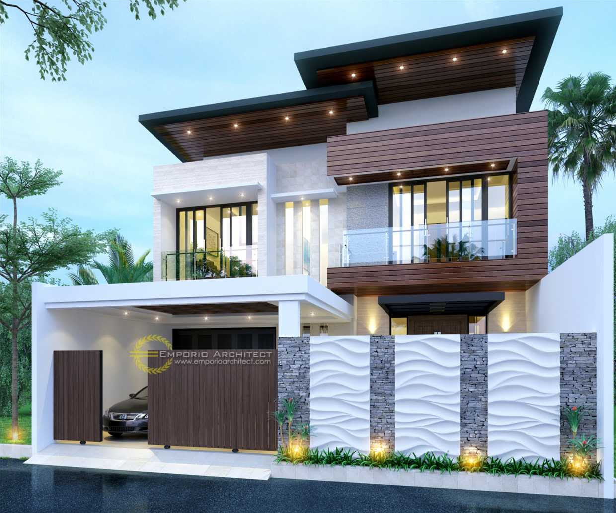 Desain Rumah Minimalis Futuristik Kreasi Rumah