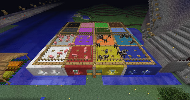 最新 マインクラフト 羊小屋 Minecraftの最高のアイデア
