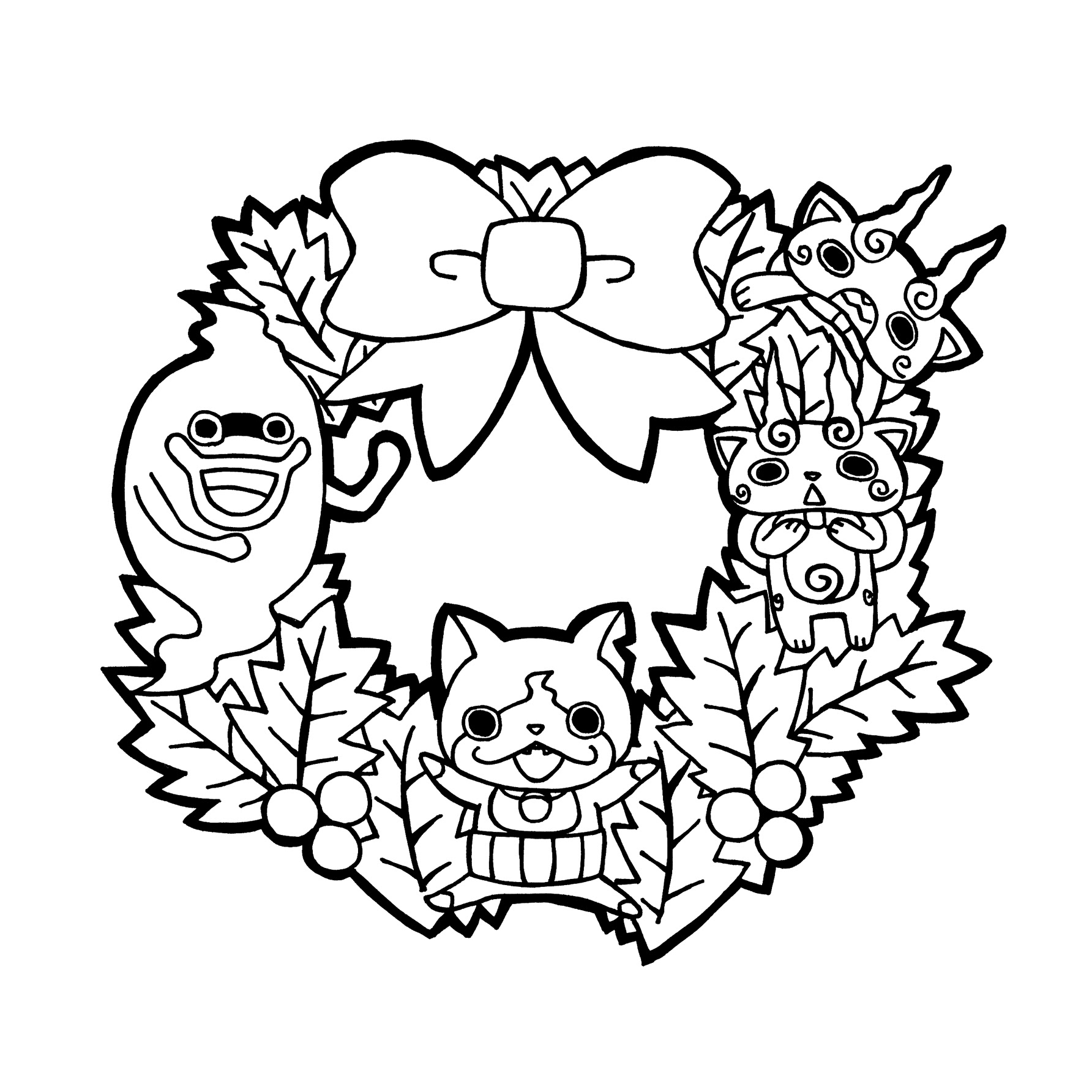 Warnapol12 クリスマス 塗り絵 フリー