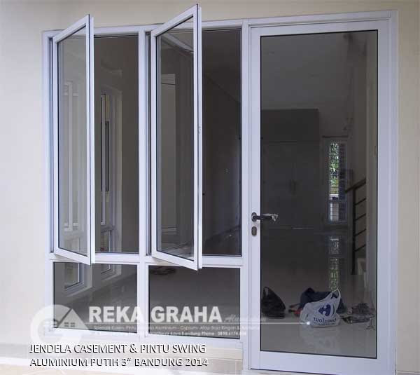  JUAL  PINTU DAN KUSEN ALUMINIUM  PINTU GESER SLIDING 