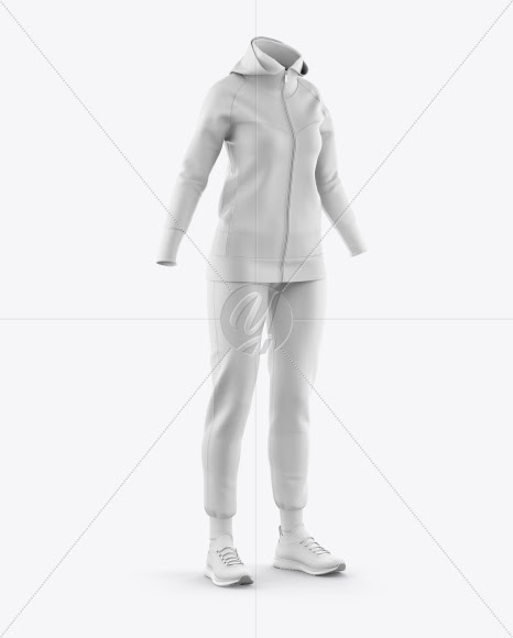Download Download Women's Sport Suit Mockup - Half Side View PSD