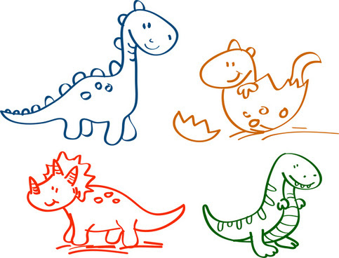 Download 12 EASY DINOSAUR COLORING BIRTHDAY CARD PRINTABLE PDF ...