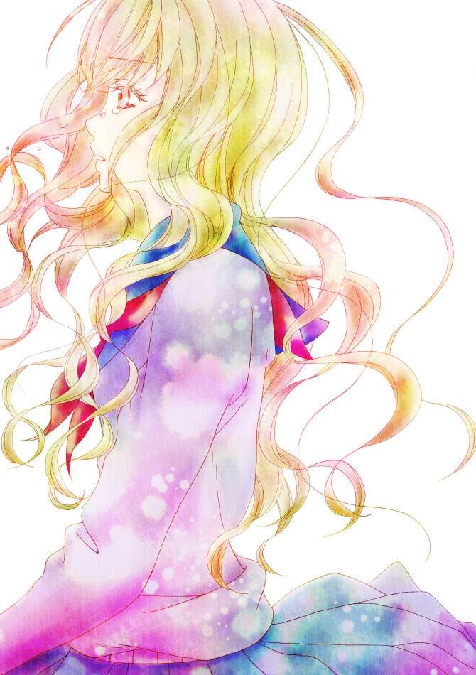 無料イラスト画像 最新泣いてる 叫ぶ 横顔 イラスト 綺麗
