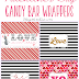 Bowling Candy Bar Wrappers