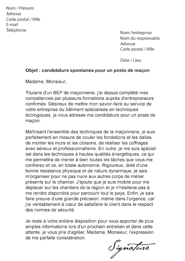 Exemples de lettres de motivation pour tout type de situation ✅ : Lettre De Motivation Formation Maa On Listen Jj