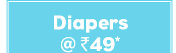 Diapers @ Rs. 49* | Coupon: ANV12DIAP