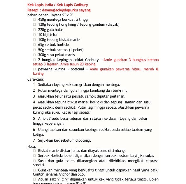 Resepi Kek Coklat Bakar Guna Blender - Recipes Pad a