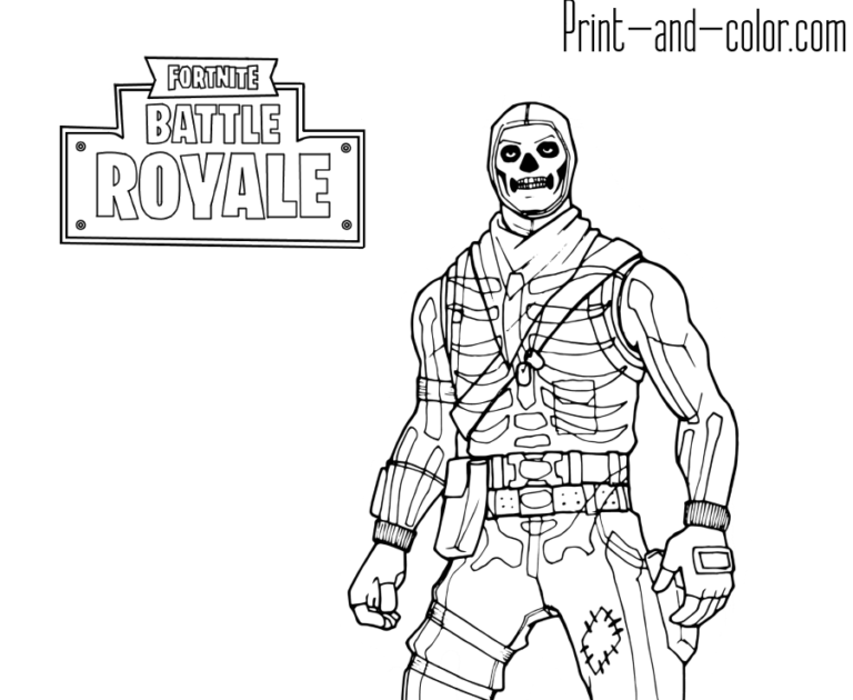 Disegni Da Colorare Fortnite Skin Marshmello