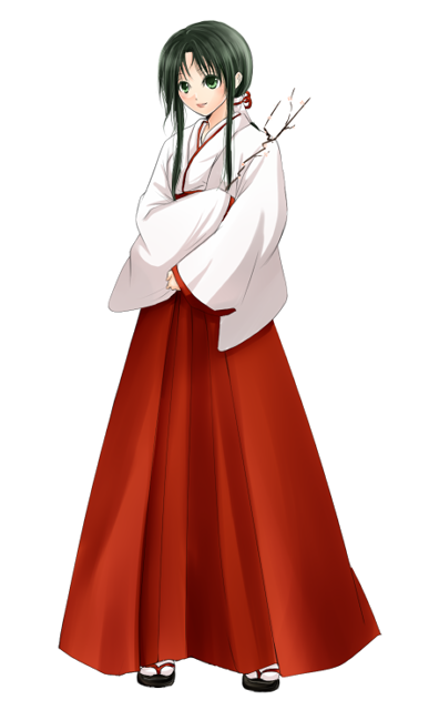 Kasword 巫女 髪型 イラスト