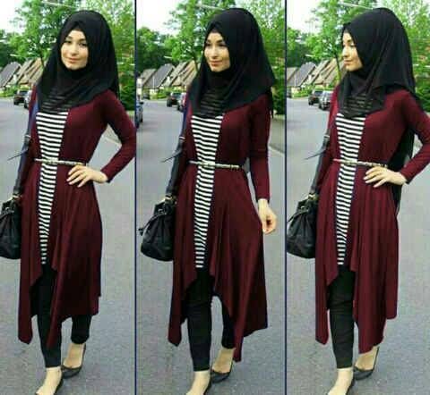 44 Warna  Jilbab  Yang  Cocok  Untuk  Baju  Merah  Maroon 