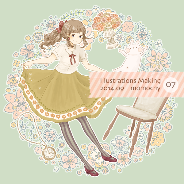 ユニーク可愛い 女の子 イラスト 背景 全イラスト集