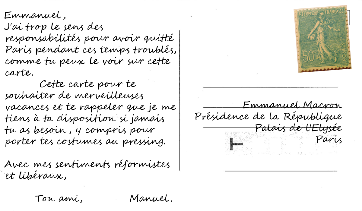 Vacances Exemple De Carte Postale Pour Des Amis Compartir Carta