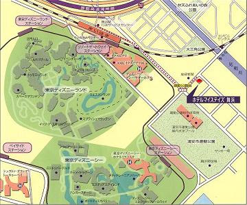 ディズニー画像ランド 50 素晴らしいディズニー シー 周辺 地図