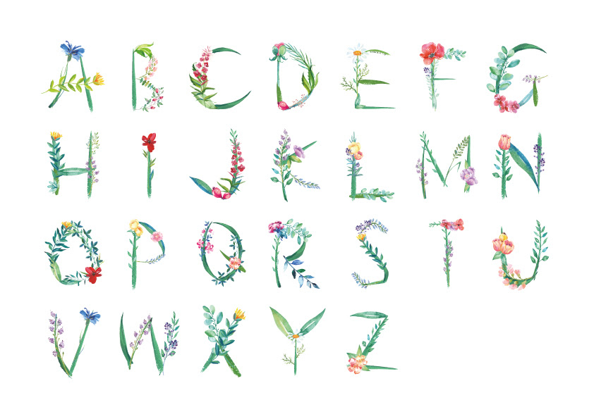 すべての美しい花の画像 ユニークハワイ 花 文字 フォント