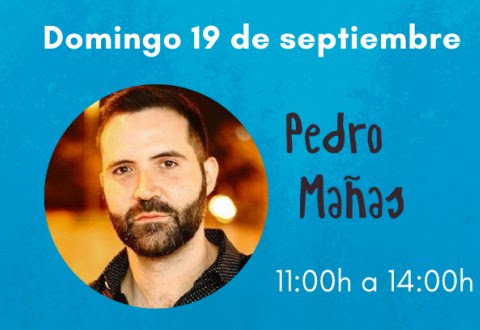 Pedro Mañas en la Feria del Libro de Madrid 2021