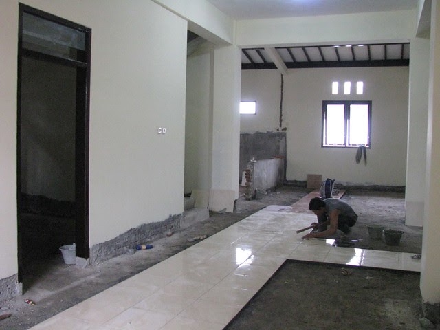  Keramik  dinding motif batu alam