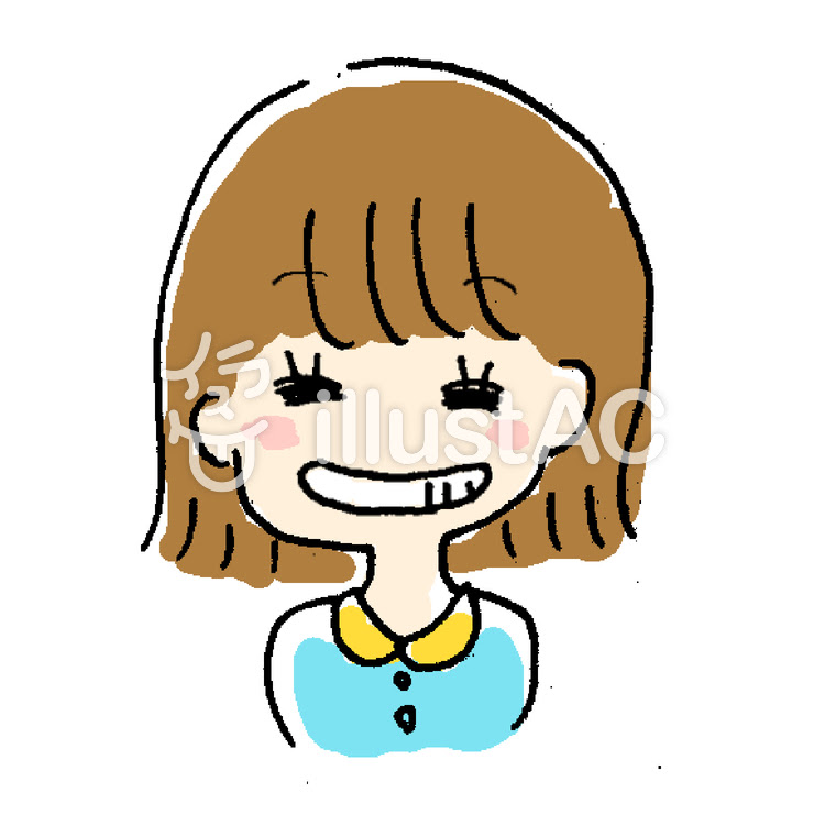 新着ボブ 女の子 イラスト シンプル 無料の日本イラスト