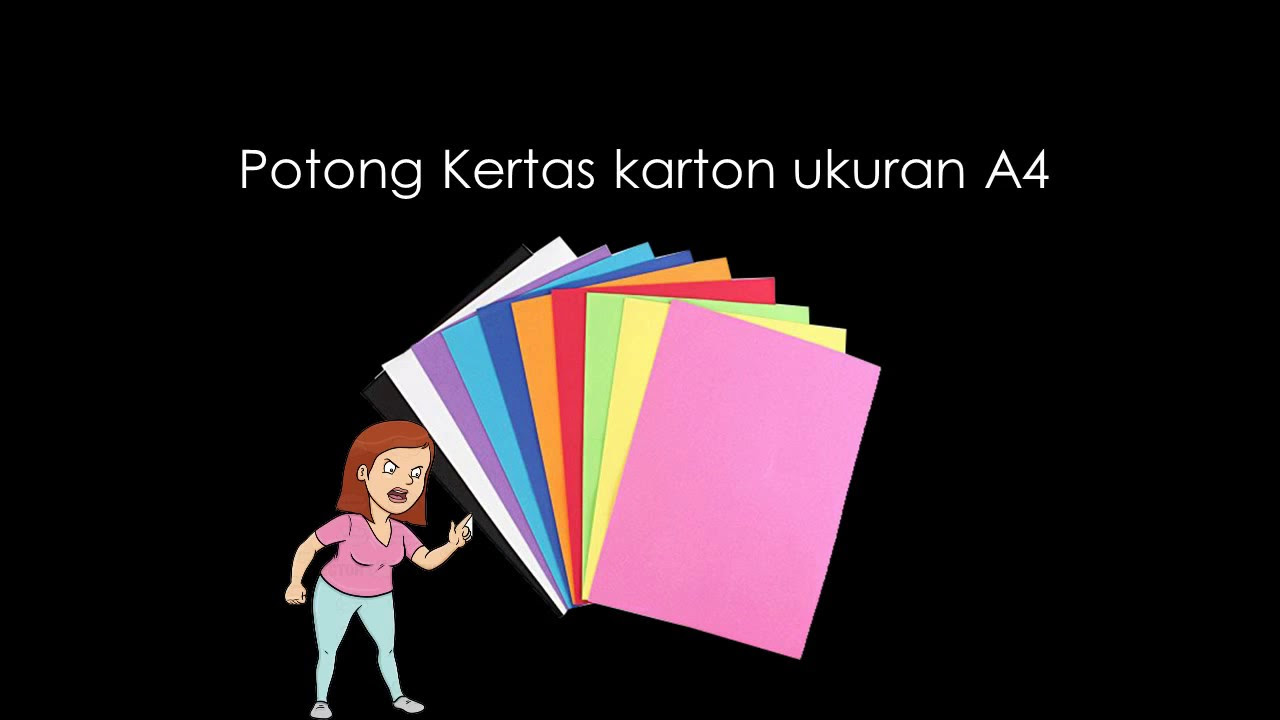 Contoh Undangan  Kertas A4 