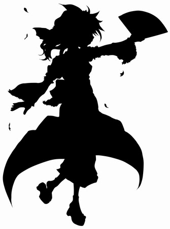 驚くばかり東方 影絵 壁紙 最高の花の画像