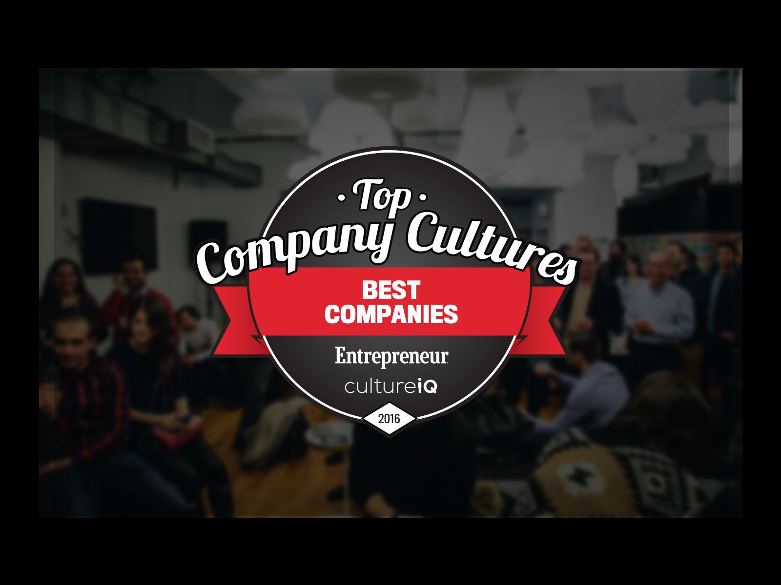 Call for Entry: 2016 Top Company Culture List