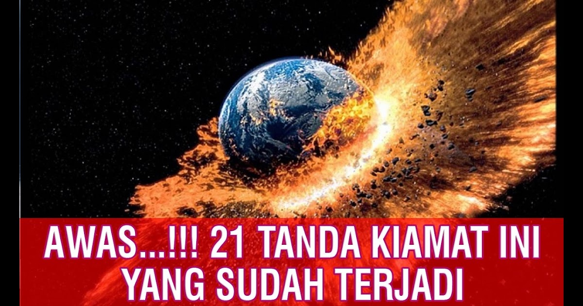 tanda tanda kiamat besar beserta gambarnya