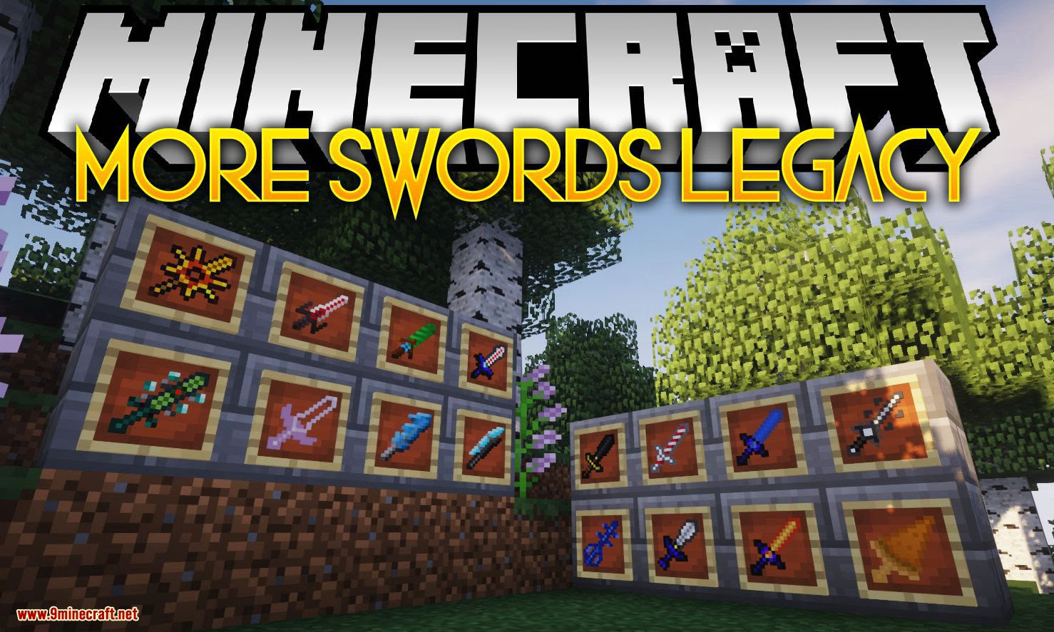 What is the title of this picture ? How To Make A Fire Sword In Minecraft