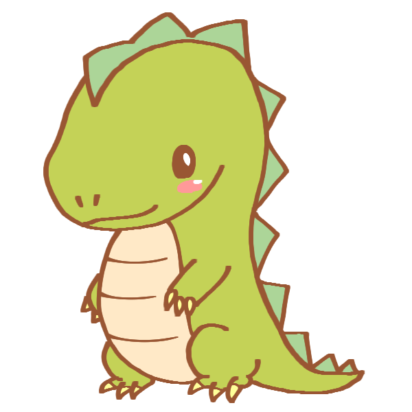 完了しました 恐竜 イラスト 手書き 家のイラスト