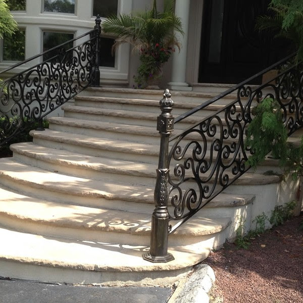 To view more of our railings and wrought iron work visit us at salemironworks.com. Prima Professionally Prefabricated Modern Spiral Wrought Iron Stairs Railing Buy Railing Stairs Railing Spiral Wrought Iron Stairs Railing Product On Alibaba Com