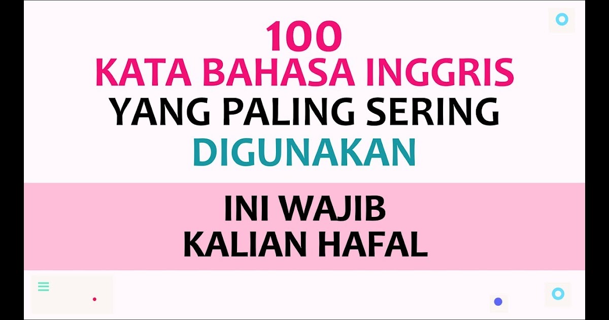 22 Kata Bahasa Inggris Yang Estetik 22 Kata Bahasa Inggris Yang Estetik
