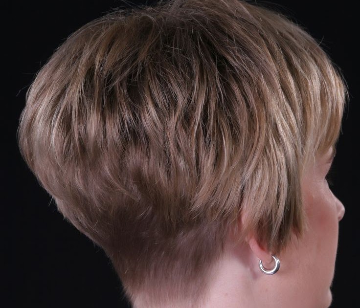 Pictures Of Wedge  Haircut  Front  And Back  View 