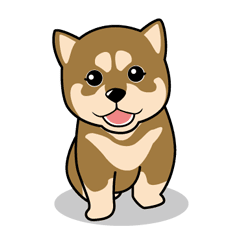 0以上 豆柴 イラスト かわいい Mantapoirasutogazo