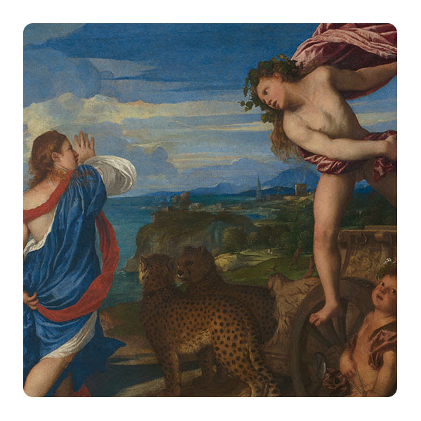 Titian, Bacchus and Ariadne, 1520-3 © The National Gallery, London