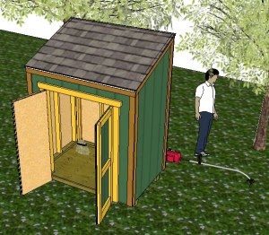 Sheds Ottors: 4x6 shed plans Guide