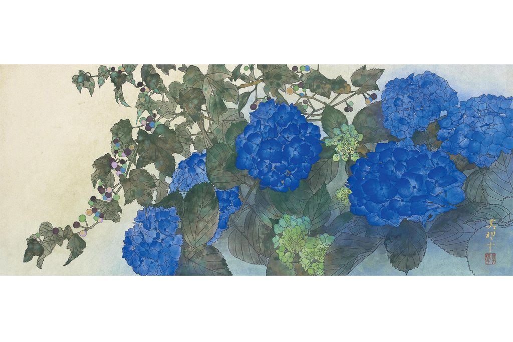 最新のhdアジサイ 日本画 花 最高の花の画像
